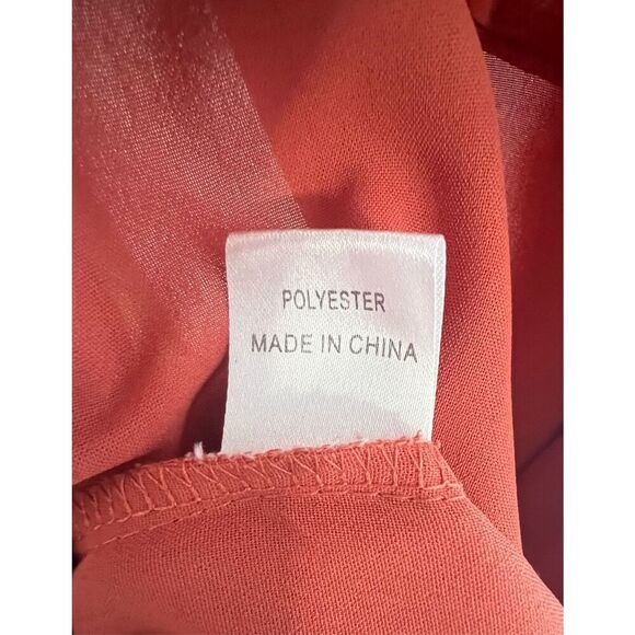 White Fox Boutique Pink Spaghetti Strap Wrap Mini Dress Open Back - Picture 4 of 4